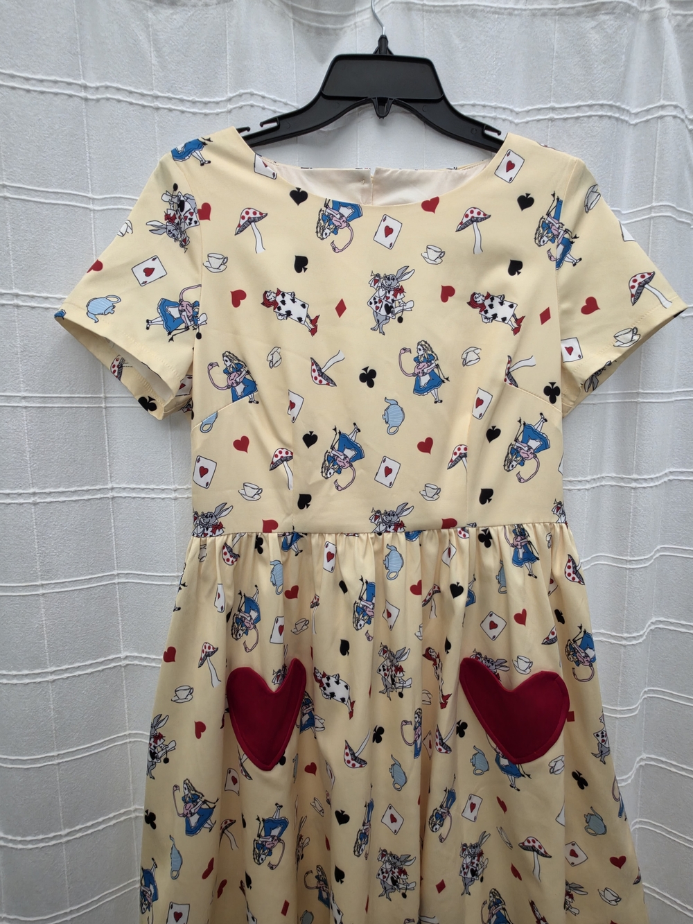 Lindy Bop Disney Alice Print Dress